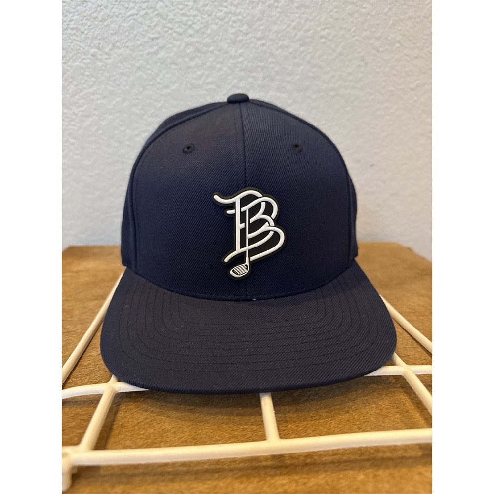 Branded Bills‎ Bare Classic Snapback Navy Wool Blend Hat